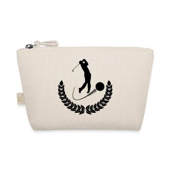 Golf laurel wreath - Organic Pouch - nature - Front