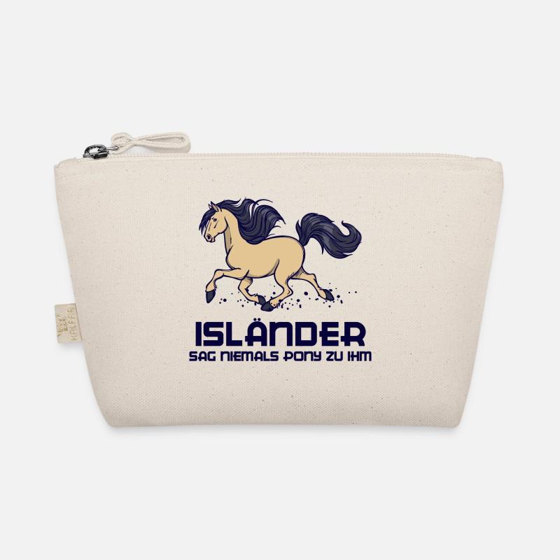 Pferdenarr Islandpferde Pferde Statement Galopp Bio-Täschchen