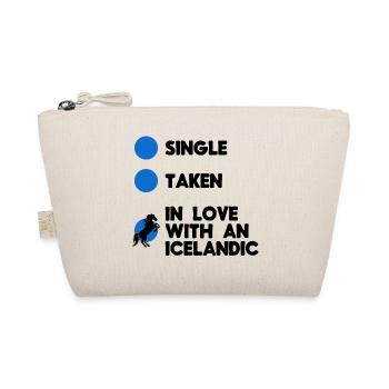 Chevaux islandais Cheval Amour Chevaux Déclaration Équitation - Trousse biologique - nature - Devant