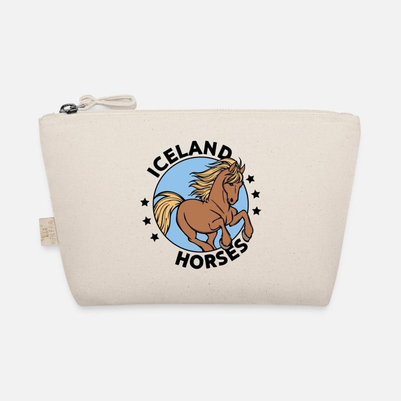 Chevaux islandais Cheval Amour Mare Chevaux Déclaration Trousse biologique
