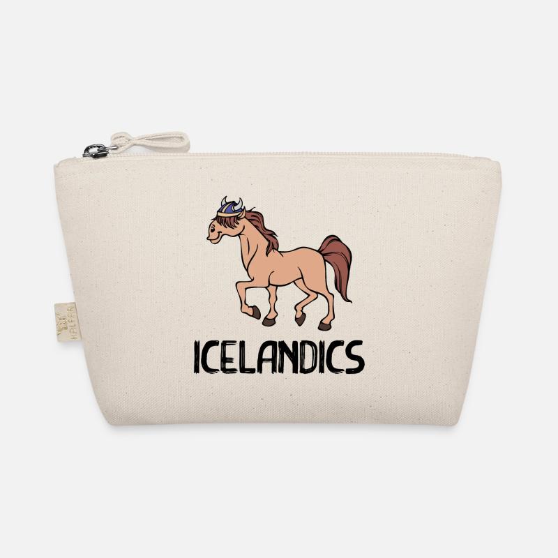 Fohlen Pferde Islandpferde Spruch Isländer Bio-Täschchen