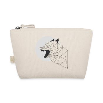 grey wolf - Organic Pouch - nature - Front