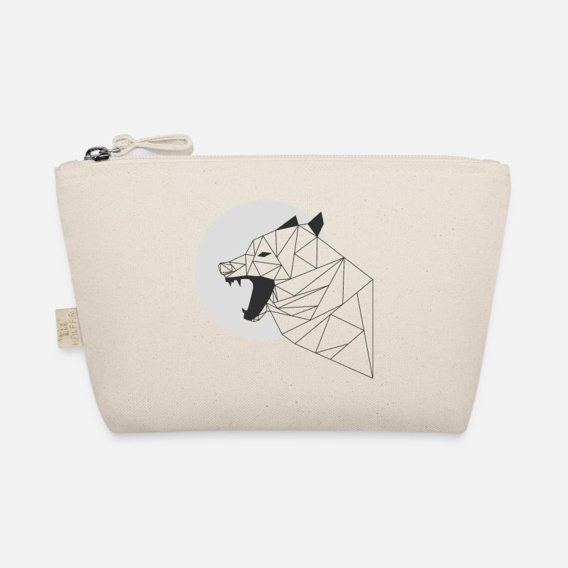 grey wolf Organic Pouch