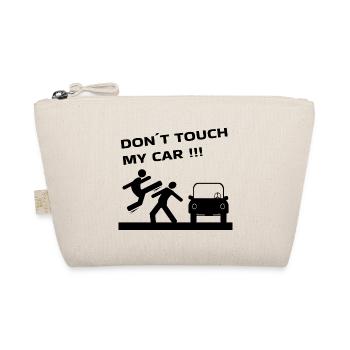Auto CAR DON'T TOUCH MY CAR - Organic Pouch - nature - Front