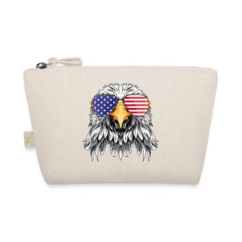 4. Juli USA - Bio-Täschchen - Natur - Vorne