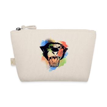 Un beau et amusant design de tigre à l’aquarelle - Trousse biologique - nature - Devant
