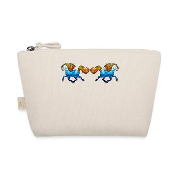 Icelandic Horses Horses Gallop Horse love Horse fan - Organic Pouch - nature - Front