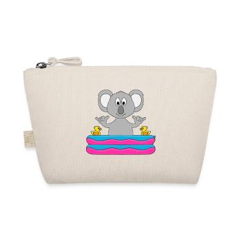 KOALA - PLANSCHBECKEN - POOL - SHAKA - TIER - Bio-Täschchen - Natur - Vorne