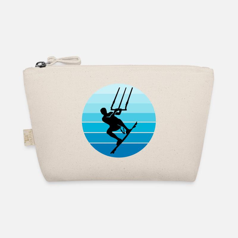 Kiteboarding Kiteboarder Kitesurfen Kitesurfen - Bio-Täschchen - Natur