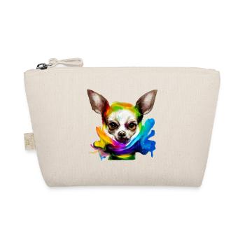 Chihuahua in color - Organic Pouch - nature - Front