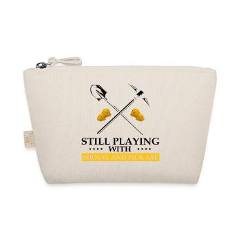 Gold Digger Gold Panning Gold Mining Designs - Organic Pouch - nature - Front