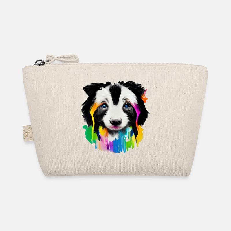 Chiot collie à poil long de couleur Trousse biologique