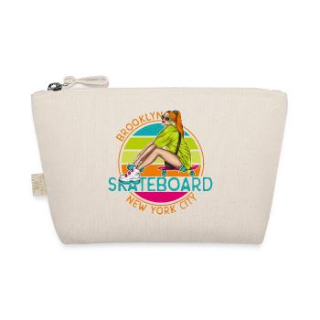 New York Brooklyn Skater Girl - Trousse biologique - nature - Devant