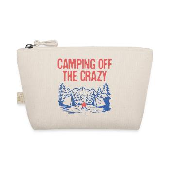 Camping Off the Crazy Funny Camper Humor Camp - Trousse biologique - nature - Devant