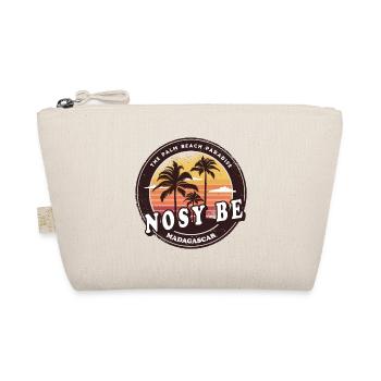 Nosy Be Madagaskar Strand Design - Bio-Täschchen - Natur - Vorne