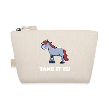 Foal Horses Pony Haflinger Icelandic Horses Saying - Organic Pouch - nature - Front