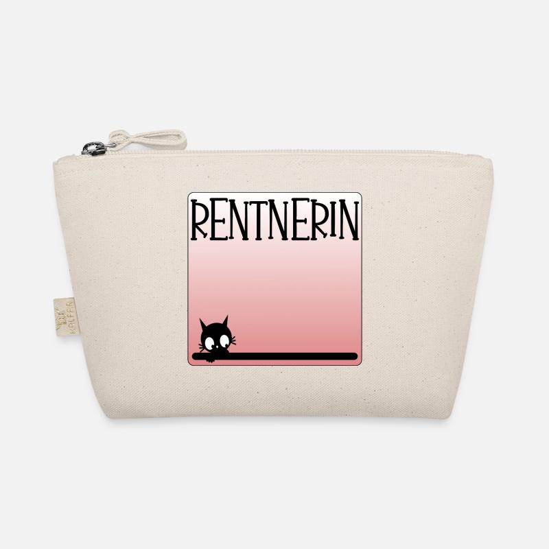 Katzen Rentnerin - Rente Bio-Täschchen
