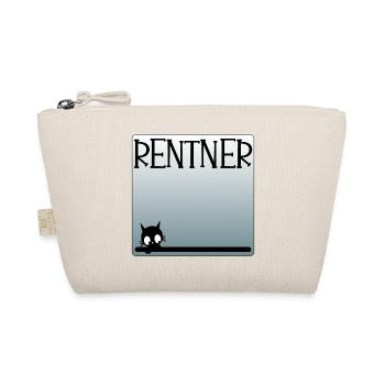 Abschiedsgeschenke für Rentner - Hauskater - Bio-Täschchen - Natur - Vorne