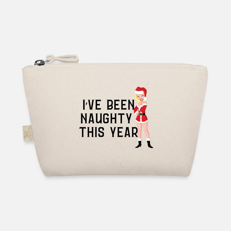 Frecher Weihnachtspullover Bio-Täschchen