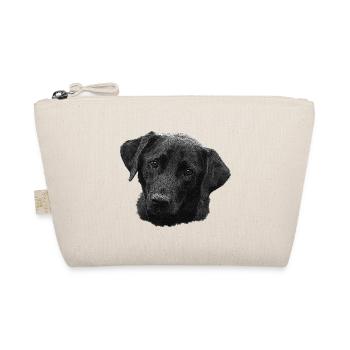 labradorgesicht, Labradorretriever - Bio-Täschchen - Natur - Vorne