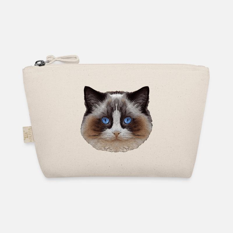 Ragdoll, samtpfote, Katzen design Bio-Täschchen