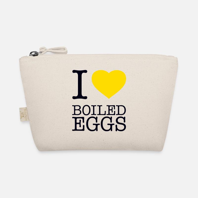 I LOVE BOILED EGGS Eier Organic Pouch