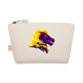 A Beautiful and Funny Nightmare Horse on Fire - Organic Pouch - nature - Front