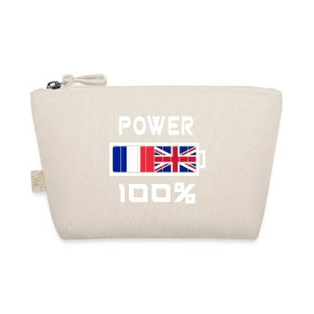 Großbritannien und Frankreich ernähren sich zu 100% - Bio-Täschchen - Natur - Vorne