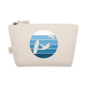 Kiting Kitesurfing Kitesurf Kitesurfer Men - Organic Pouch - nature - Front