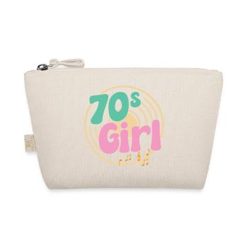 70s Girl 70s Girl Hippie - Organic Pouch - nature - Front