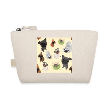 Pugs design for dogs lovers - Organic Pouch - nature - Front