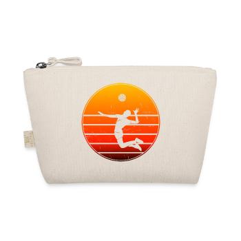 Joueurs de volley-ball Volley-ball jouant au volley - Trousse biologique - nature - Devant