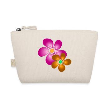 colorful flower bouquet floral flower tendril floral - Organic Pouch - nature - Front