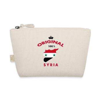 Syria original 100% flag design - Organic Pouch - nature - Front