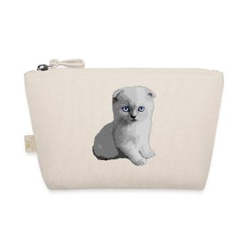 Süßes Kitty Kätzchen - Bio-Täschchen - Natur - Vorne