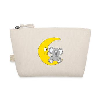 MOND - TIER - KOALA - KIND - BABY - TIERISCH - Bio-Täschchen - Natur - Vorne
