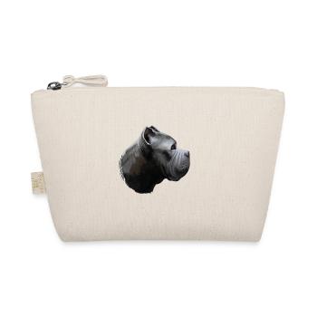 Cane Corso Hund Aquarell Illustration - Bio-Täschchen - Natur - Vorne