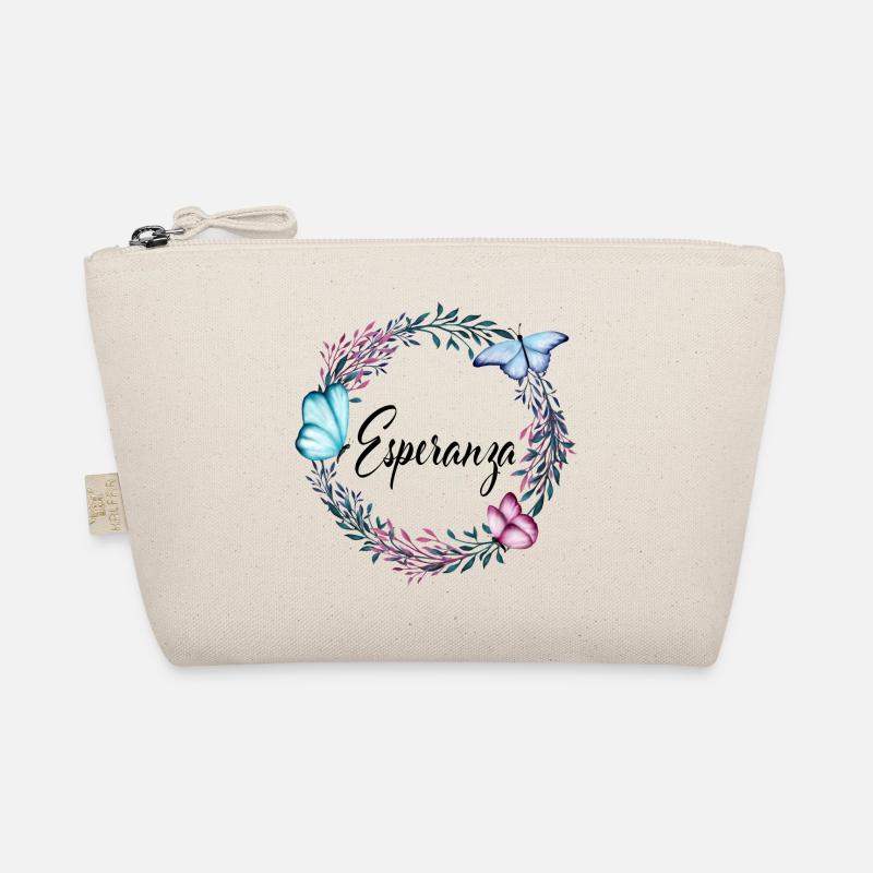 Esperanza, nom, lettrage, couronne de fleurs, cade Trousse biologique