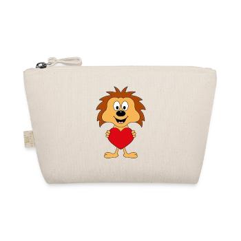 IGEL - HERZ - LIEBE - LOVE - TIER - KIND - BABY - Bio-Täschchen - Natur - Vorne