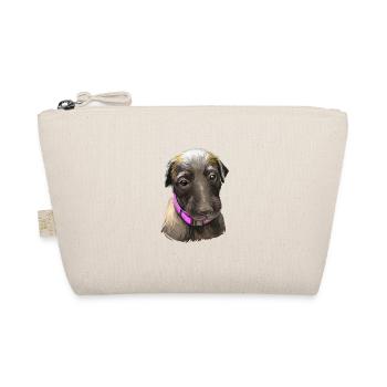 Scottish Deerhound Dog Watercolor Illustration - Organic Pouch - nature - Front