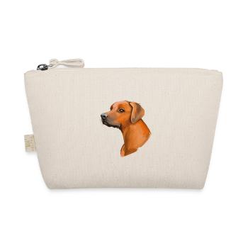 Rhodesian Ridgeback Hund Aquarell Illustration - Bio-Täschchen - Natur - Vorne