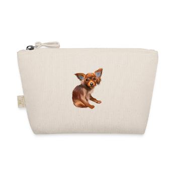 Illustration de l’aquarelle de chien jouet russe - Trousse biologique - nature - Devant