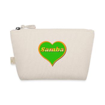 Samba Herz - Bio-Täschchen - Natur - Vorne