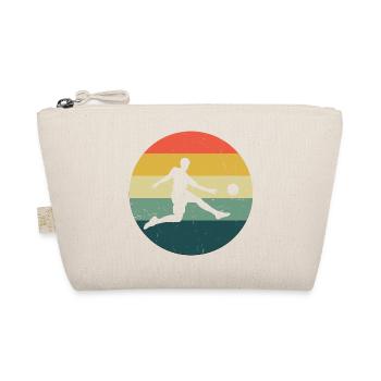 Herren Fussballer Damen Fussball Fussballspieler - Bio-Täschchen - Natur - Vorne