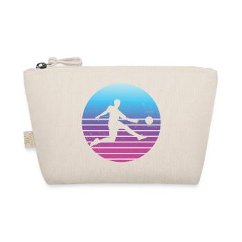 Men's Football Playing Women's Football Spit - Organic Pouch - nature - Front