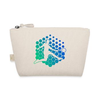 Football Footballer Men Women Playing Football - Organic Pouch - nature - Front