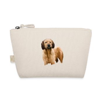 Steirische Grobhaarhund-Illustration - Bio-Täschchen - Natur - Vorne