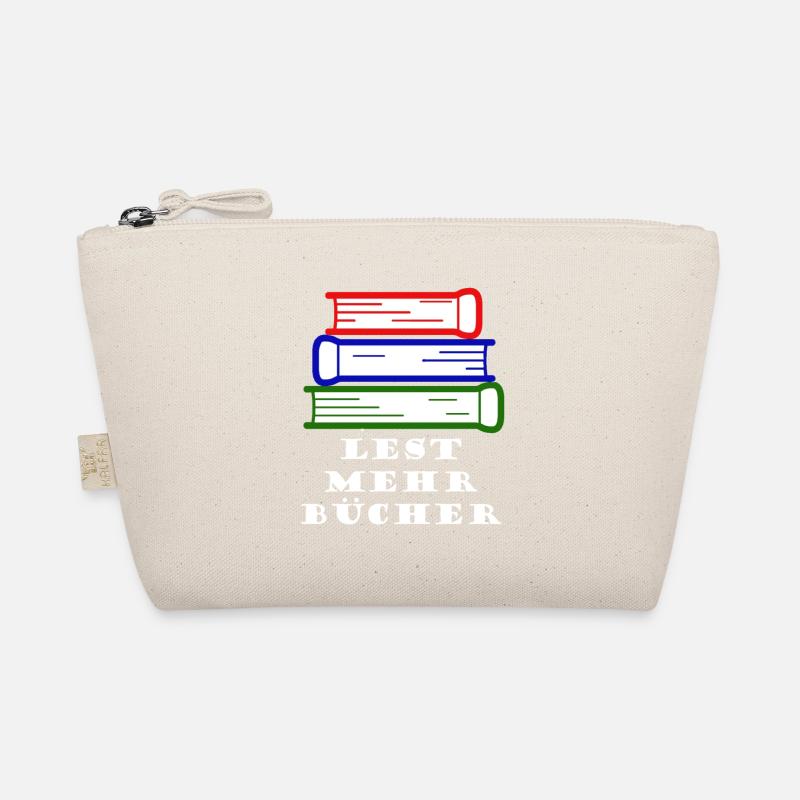 Lest mehr Bücher! Bio-Täschchen