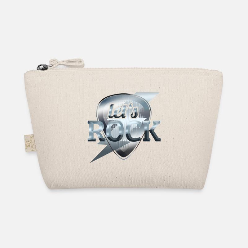 Let's rock - Organic Pouch - nature