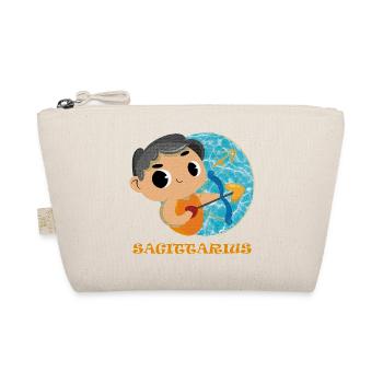 Zodiac sign Sagittarius - Organic Pouch - nature - Front